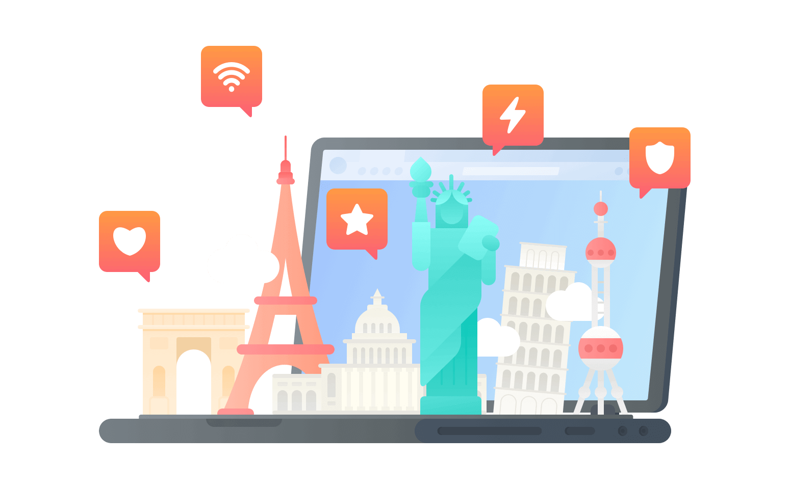 额，这个页面去火星旅游啦~ - 翻回VPN